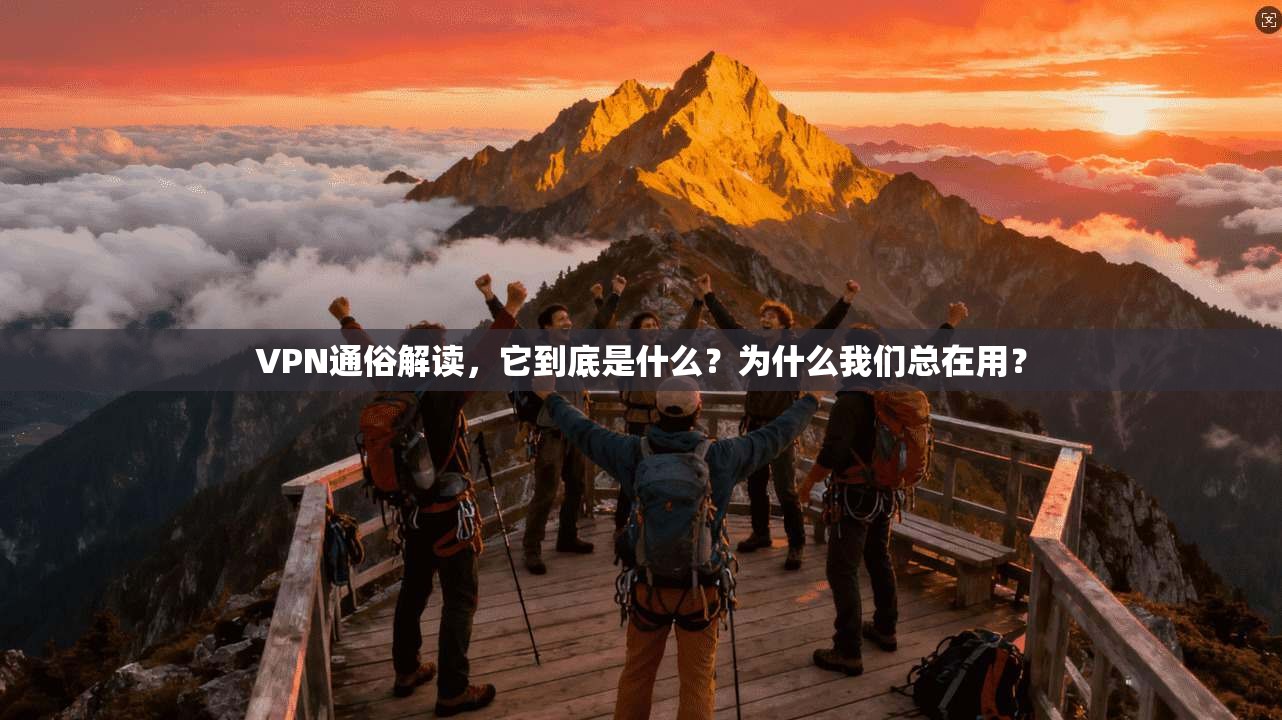 VPN通俗解读,它到底是什么?为什么我们总在用?