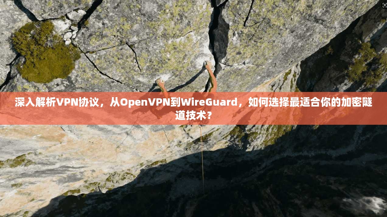 深入解析VPN协议,从OpenVPN到WireGuard,如何选择最适合你的加密隧道技术?