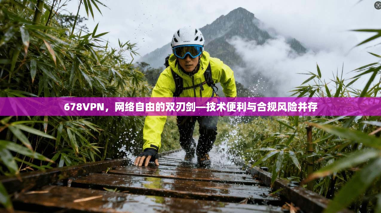 678VPN,网络自由的双刃剑—技术便利与合规风险并存