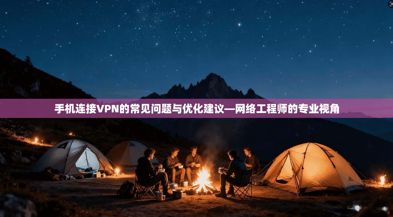 手机连接VPN的常见问题与优化建议—网络工程师的专业视角