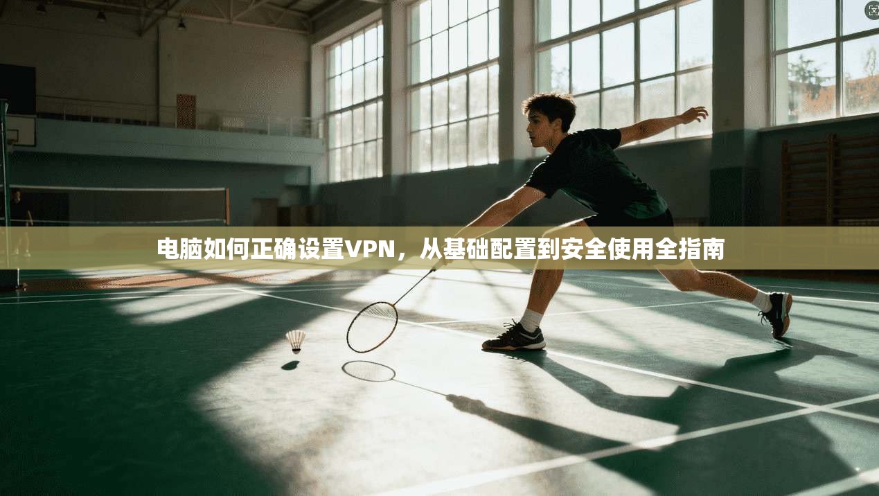 电脑如何正确设置VPN，从基础配置到安全使用全指南