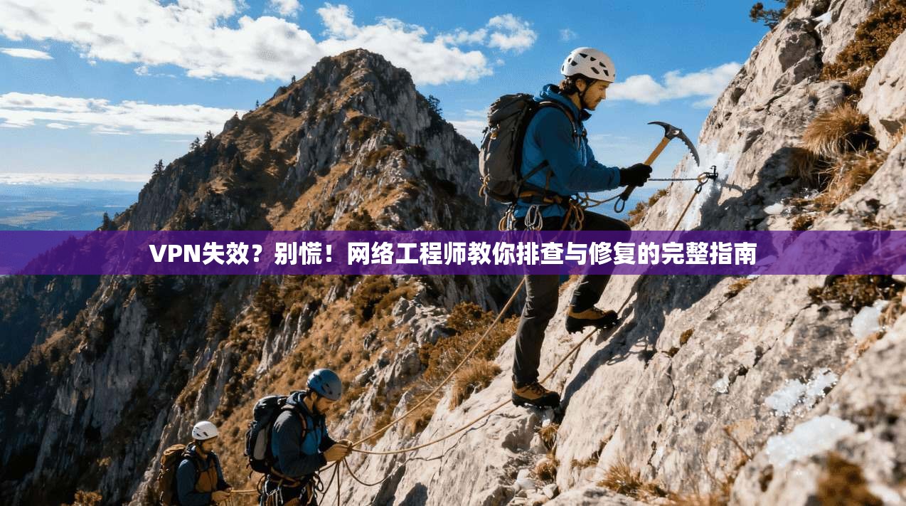 VPN失效？别慌！网络工程师教你排查与修复的完整指南