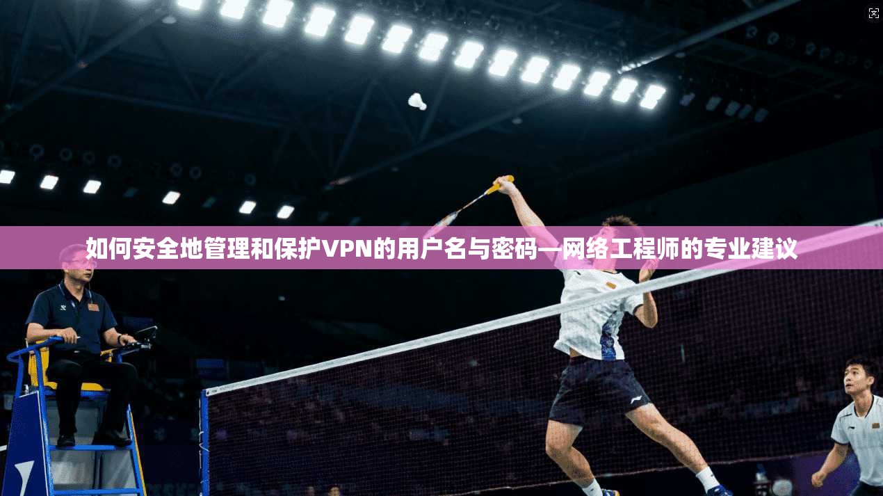 如何安全地管理和保护VPN的用户名与密码—网络工程师的专业建议