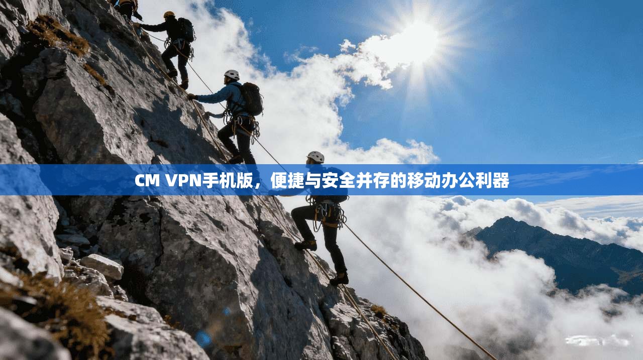 CM VPN手机版，便捷与安全并存的移动办公利器