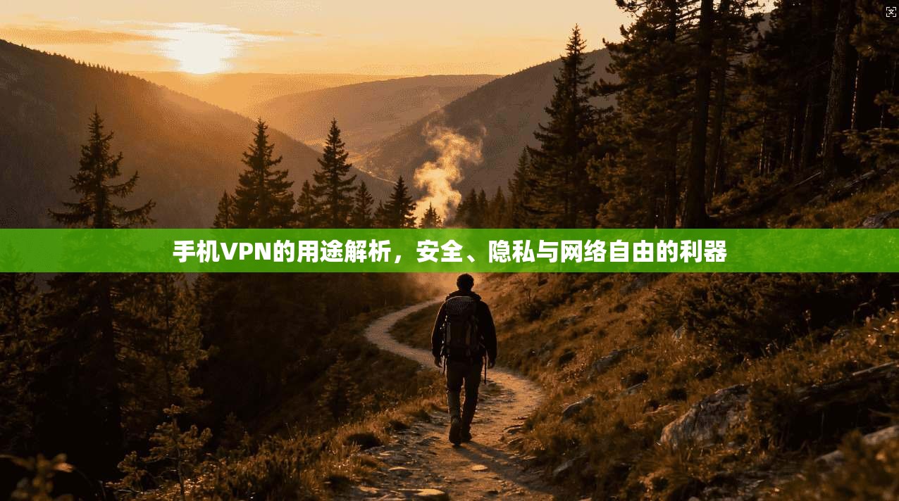 手机VPN的用途解析，安全、隐私与网络自由的利器