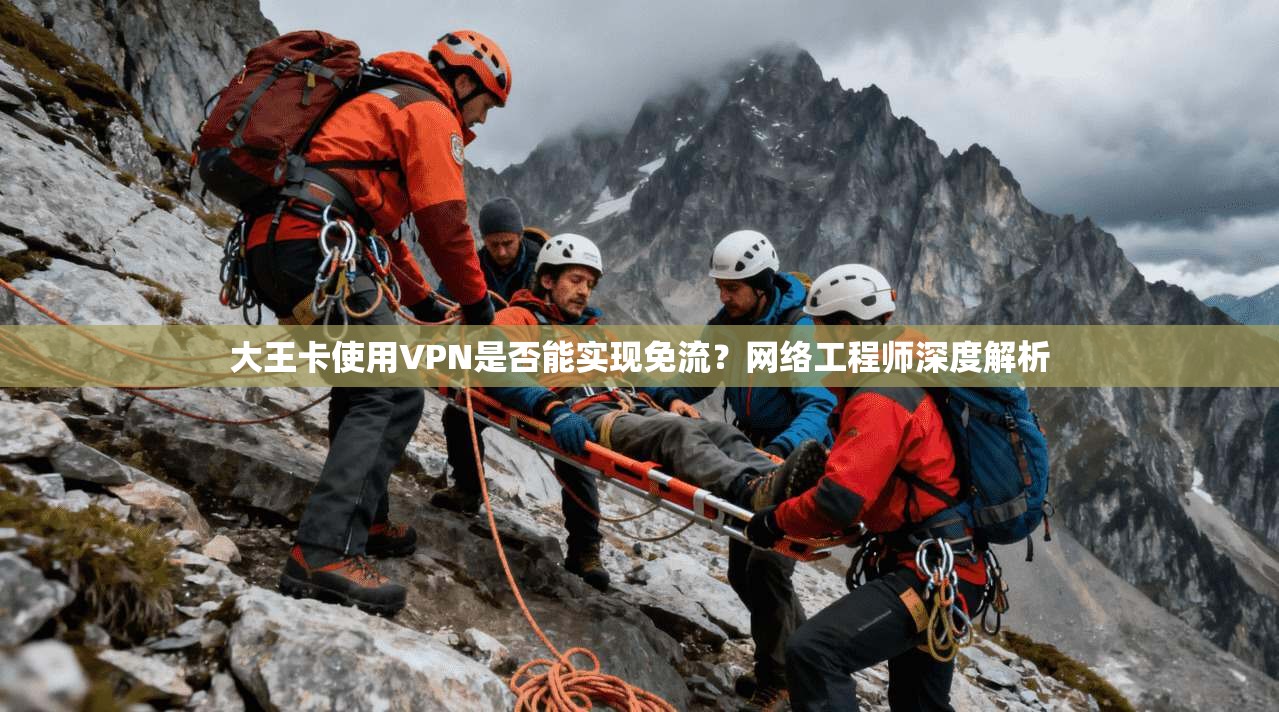 大王卡使用VPN是否能实现免流？网络工程师深度解析
