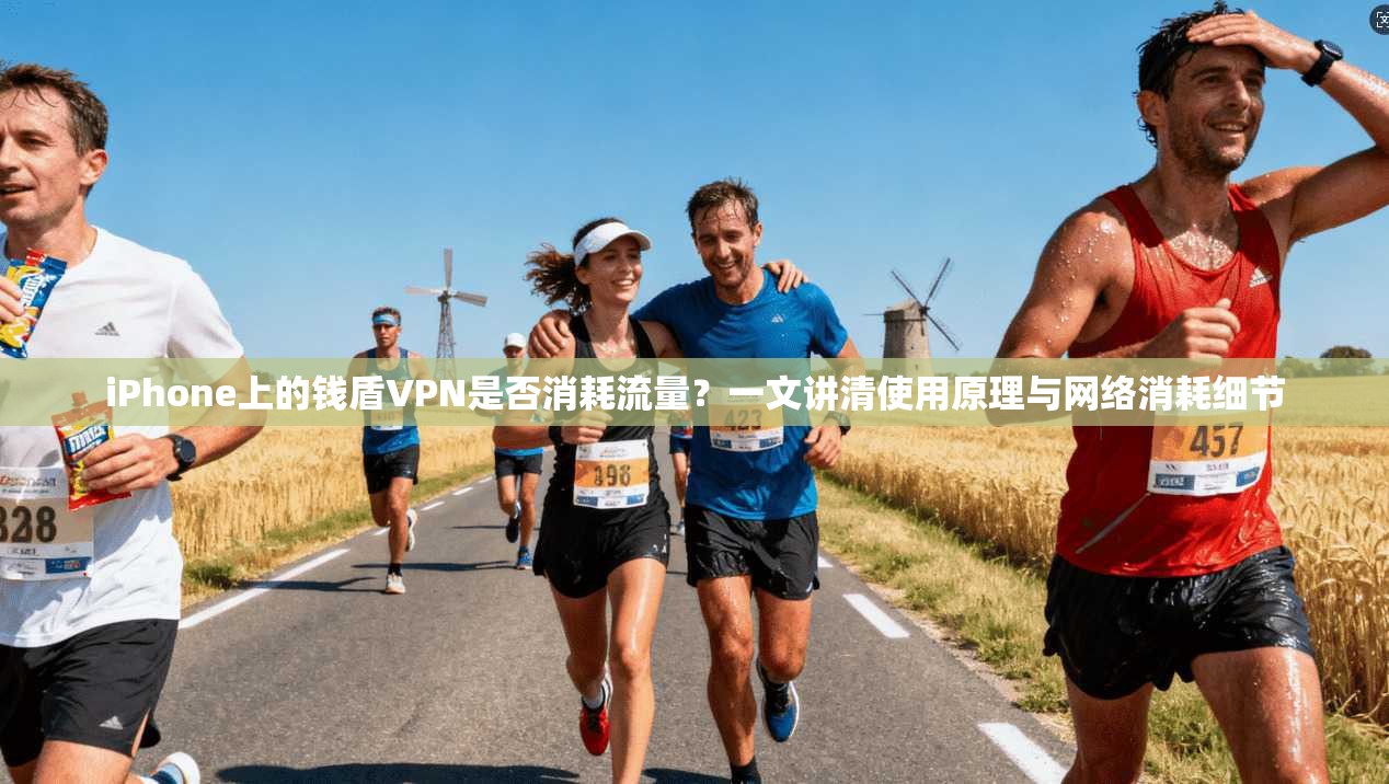 iPhone上的钱盾VPN是否消耗流量？一文讲清使用原理与网络消耗细节