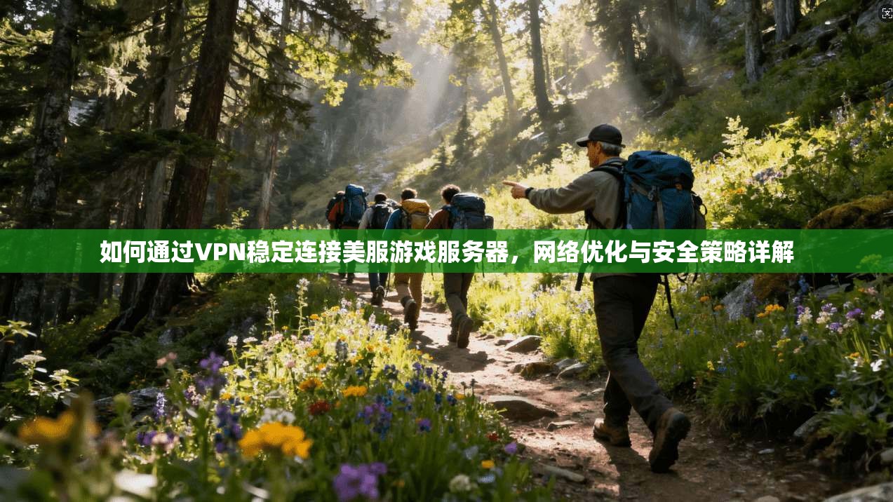 如何通过VPN稳定连接美服游戏服务器，网络优化与安全策略详解