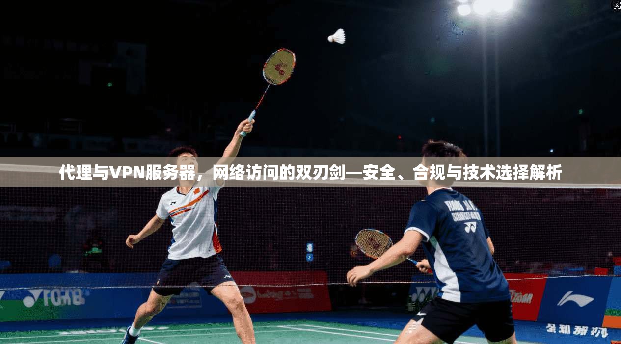 代理与VPN服务器，网络访问的双刃剑—安全、合规与技术选择解析