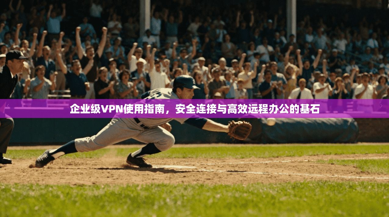 企业级VPN使用指南，安全连接与高效远程办公的基石