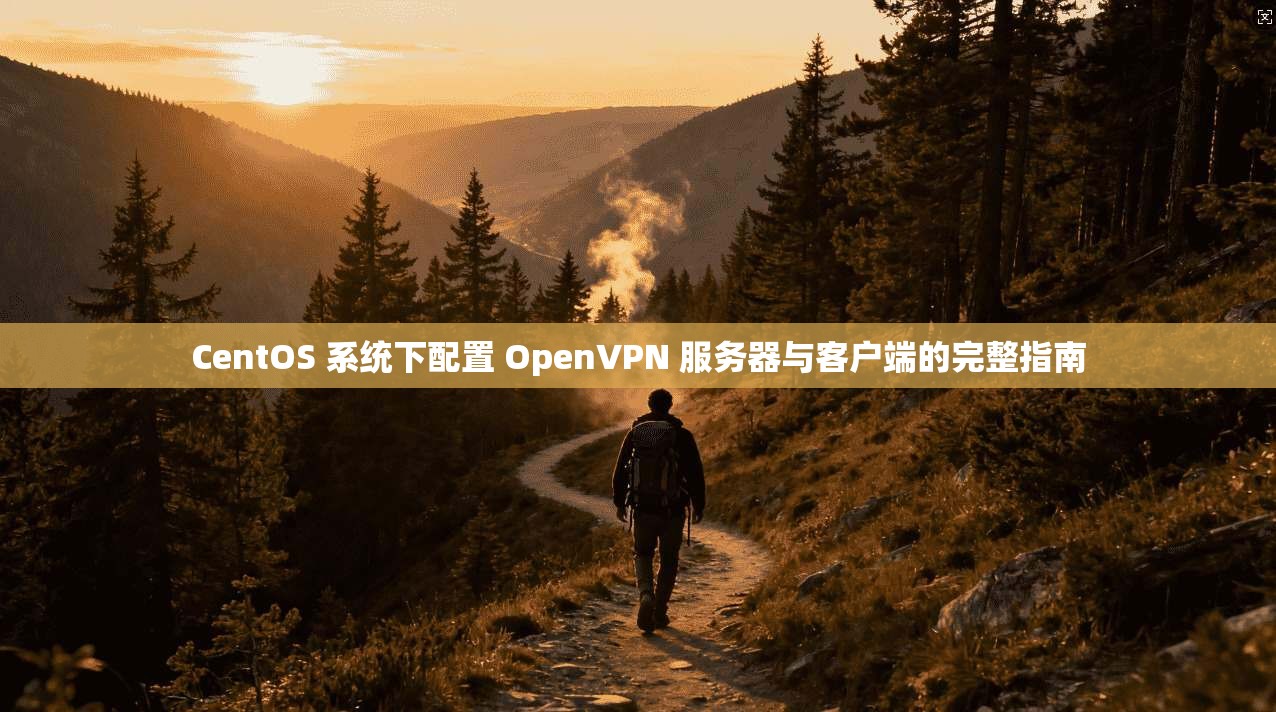 CentOS 系统下配置 OpenVPN 服务器与客户端的完整指南