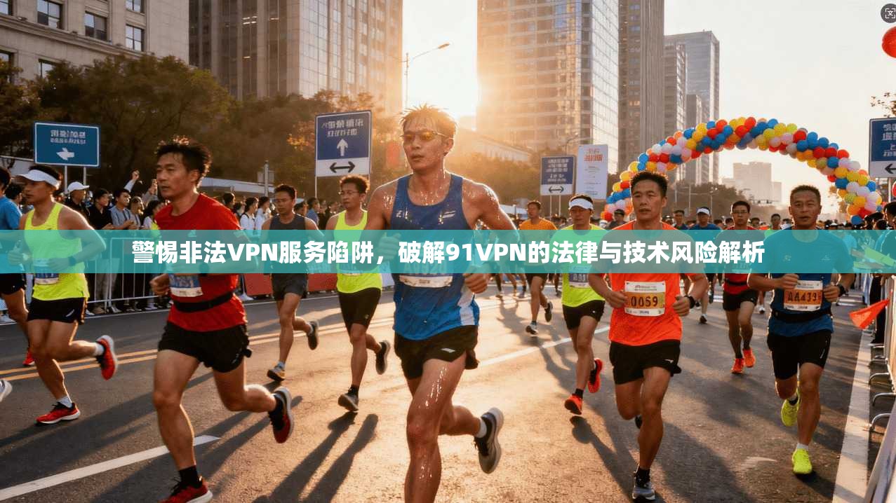警惕非法VPN服务陷阱，破解91VPN的法律与技术风险解析