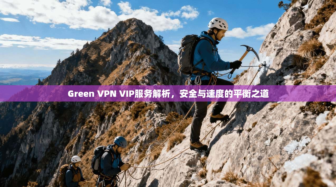 Green VPN VIP服务解析，安全与速度的平衡之道