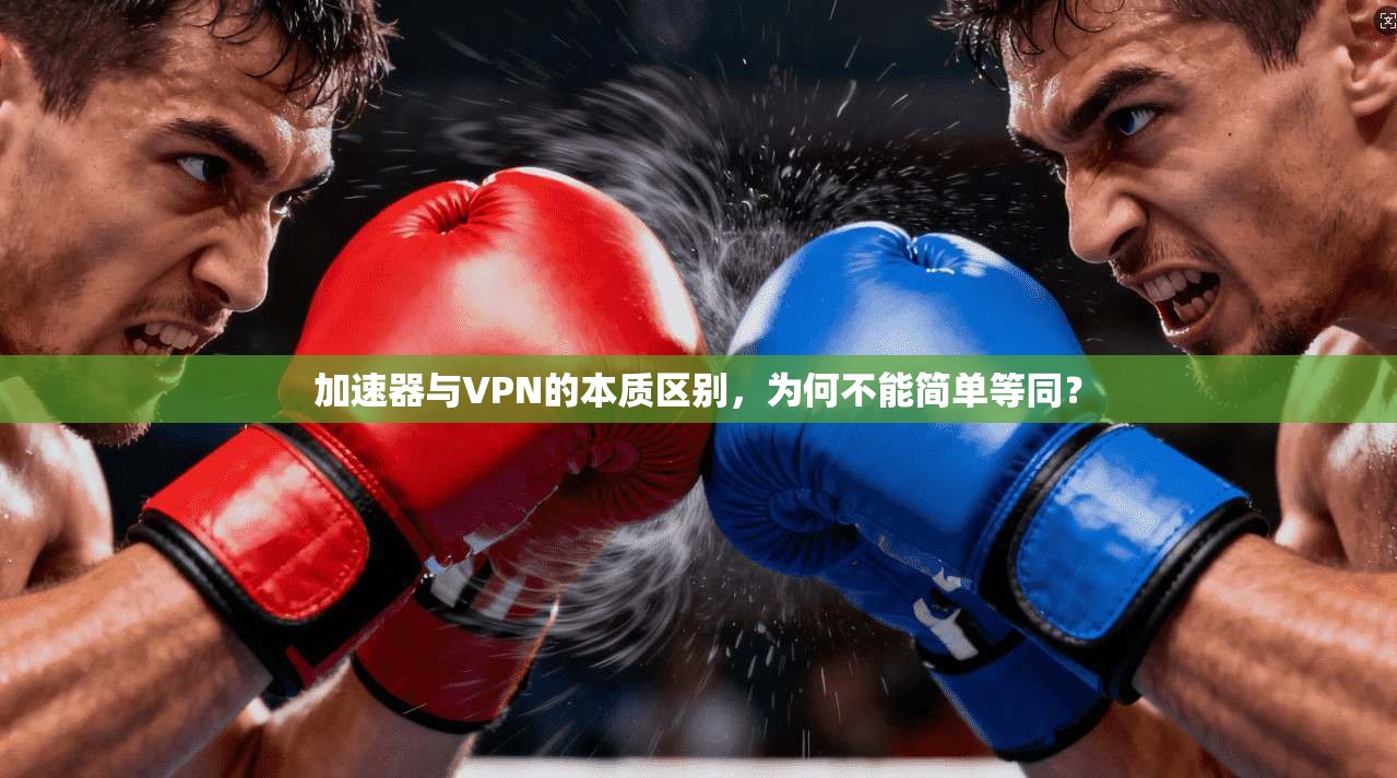 加速器与VPN的本质区别，为何不能简单等同？