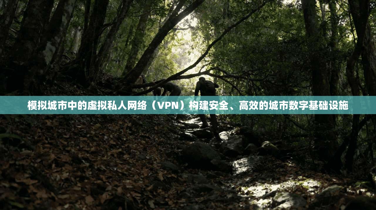 模拟城市中的虚拟私人网络（VPN）构建安全、高效的城市数字基础设施