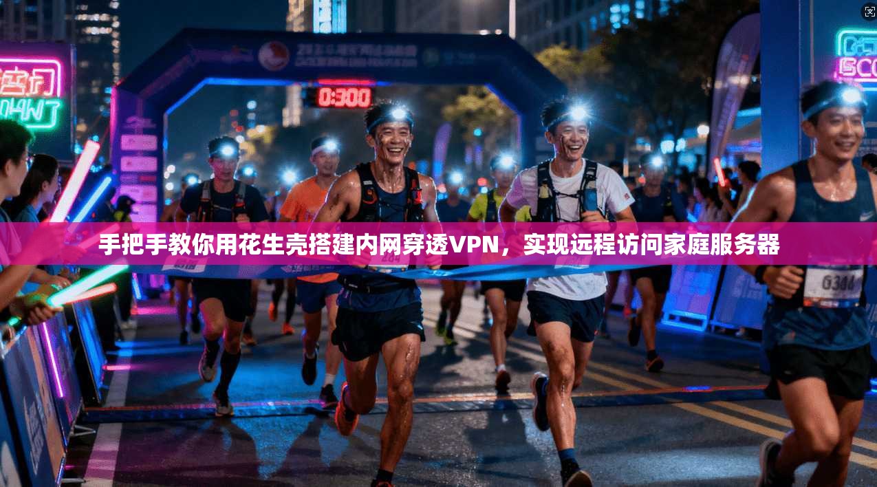 手把手教你用花生壳搭建内网穿透VPN，实现远程访问家庭服务器