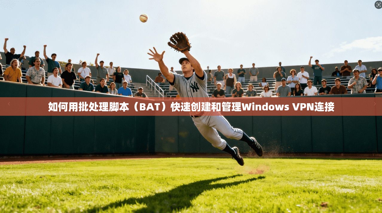 如何用批处理脚本（BAT）快速创建和管理Windows VPN连接