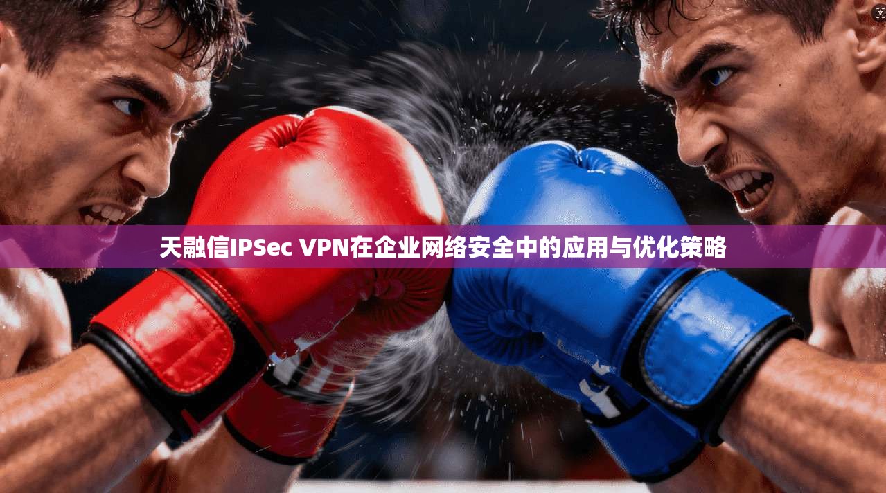 天融信IPSec VPN在企业网络安全中的应用与优化策略
