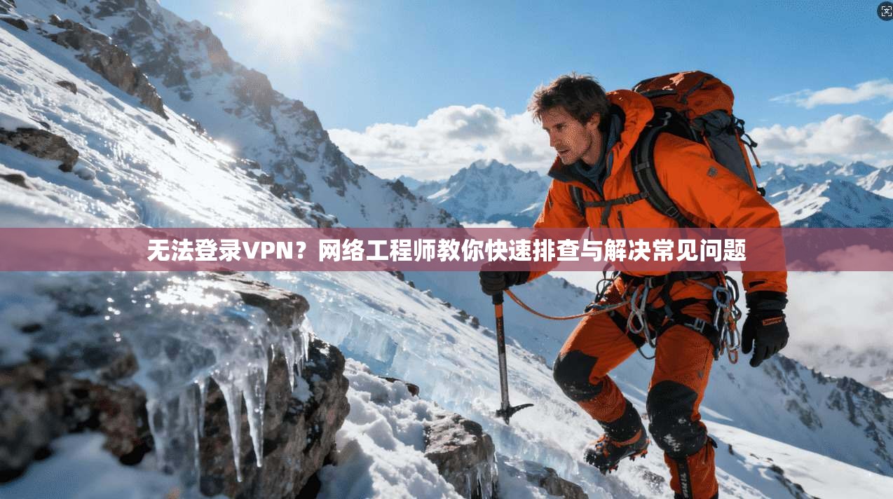 无法登录VPN？网络工程师教你快速排查与解决常见问题