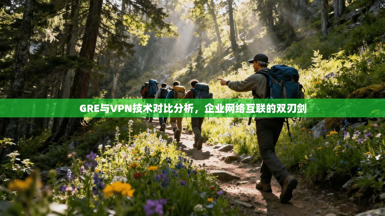 GRE与VPN技术对比分析，企业网络互联的双刃剑