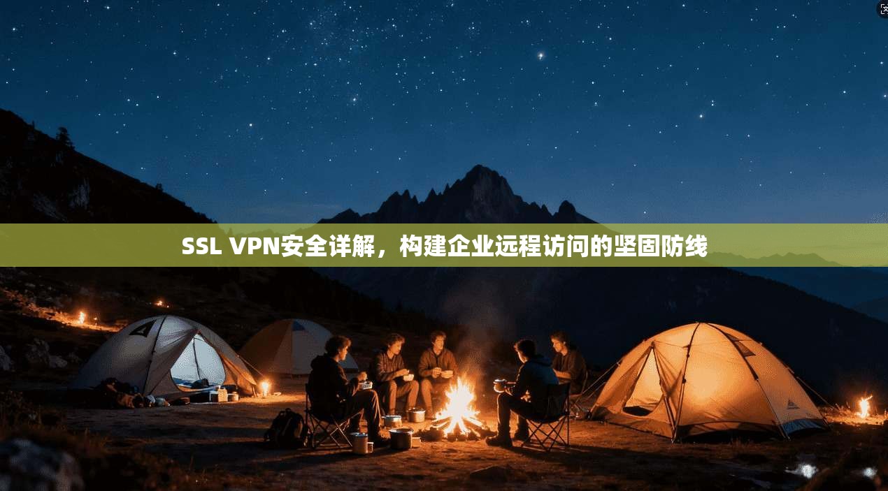 SSL VPN安全详解，构建企业远程访问的坚固防线