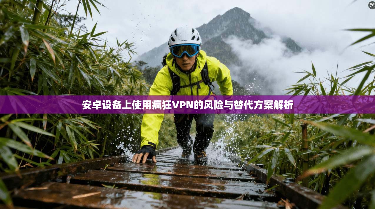 安卓设备上使用疯狂VPN的风险与替代方案解析