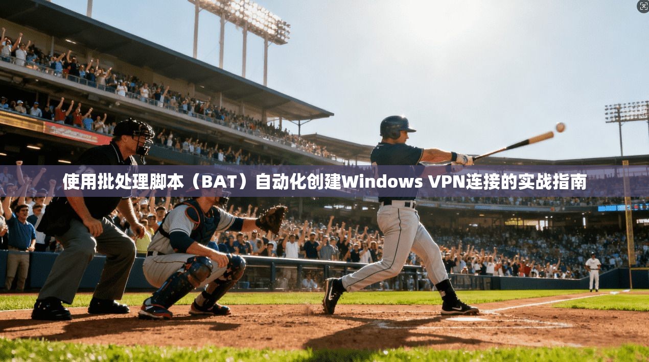 使用批处理脚本（BAT）自动化创建Windows VPN连接的实战指南