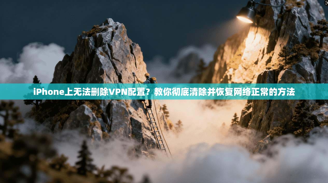 iPhone上无法删除VPN配置？教你彻底清除并恢复网络正常的方法
