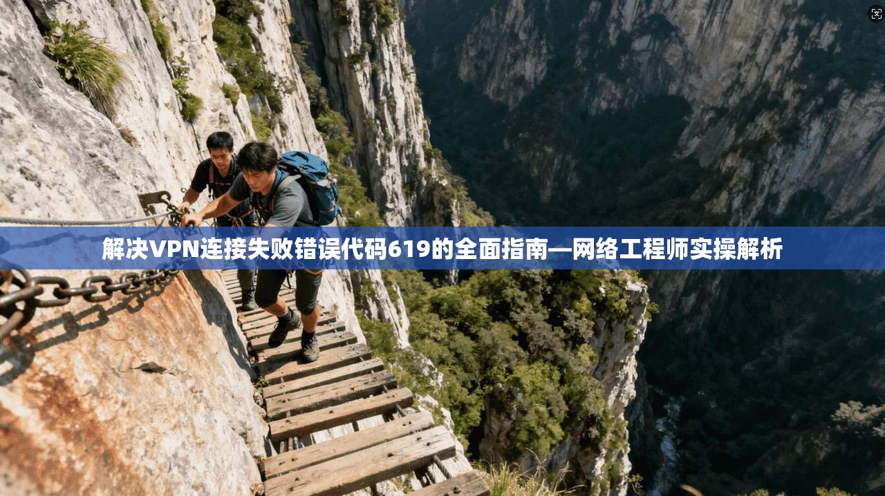 解决VPN连接失败错误代码619的全面指南—网络工程师实操解析 解决VPN连接失败错误代码619的全面指南—网络工程师实操解析