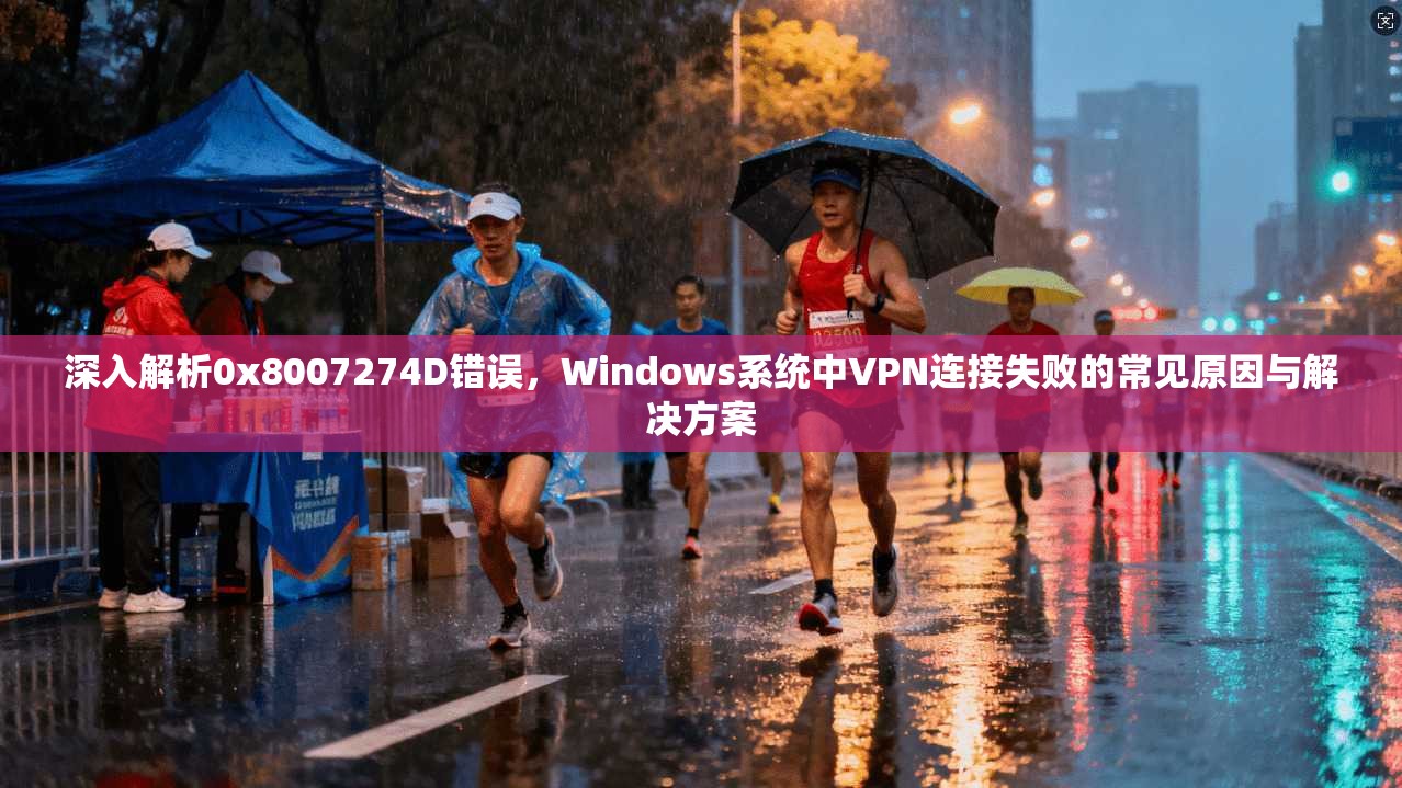 深入解析0x8007274D错误,Windows系统中VPN连接失败的常见原因与解决方案 深入解析0x8007274D错误,Windows系统中VPN连接失败的常见原因与解决方案