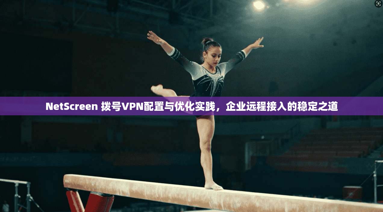 NetScreen 拨号VPN配置与优化实践，企业远程接入的稳定之道
