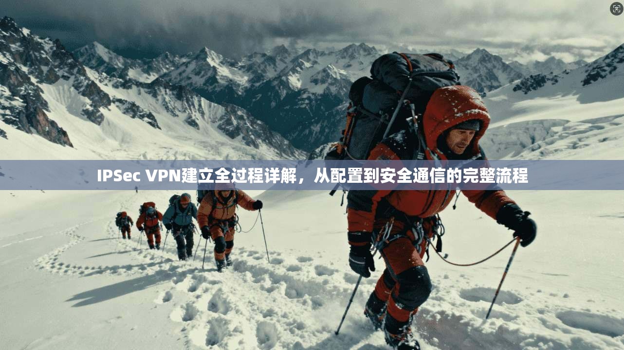 IPSec VPN建立全过程详解，从配置到安全通信的完整流程