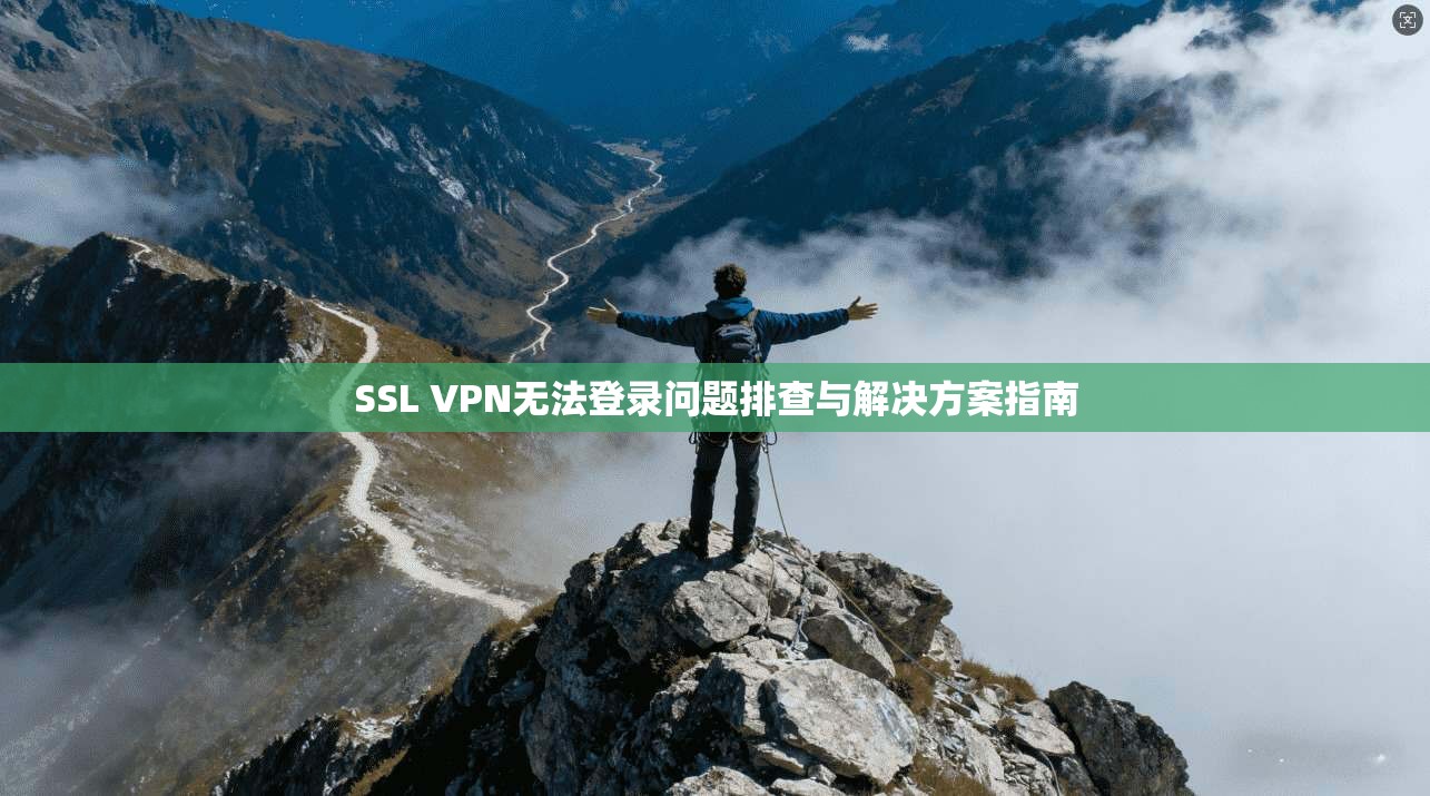 SSL VPN无法登录问题排查与解决方案指南