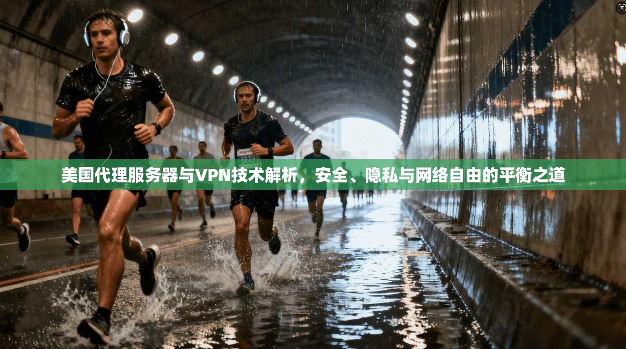 美国代理服务器与VPN技术解析，安全、隐私与网络自由的平衡之道