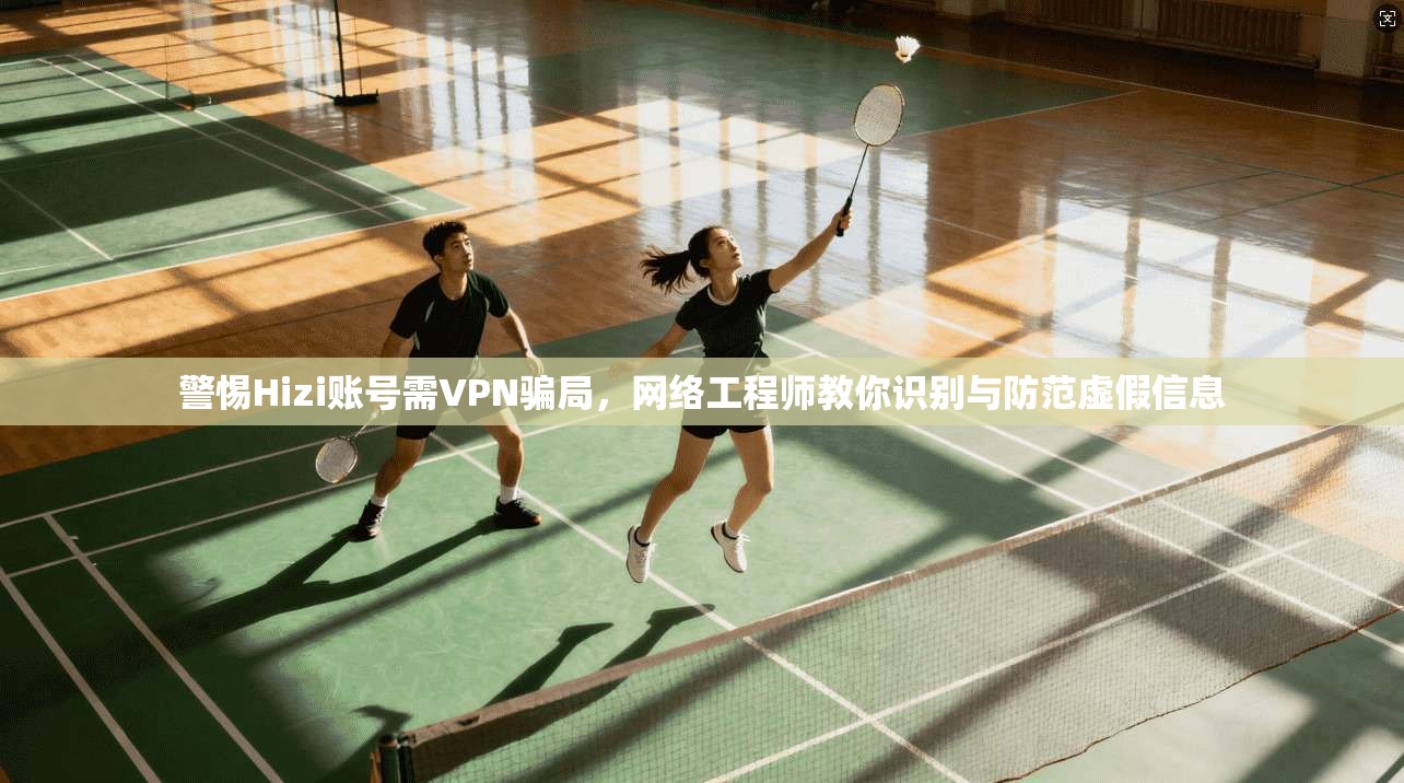 警惕Hizi账号需VPN骗局，网络工程师教你识别与防范虚假信息
