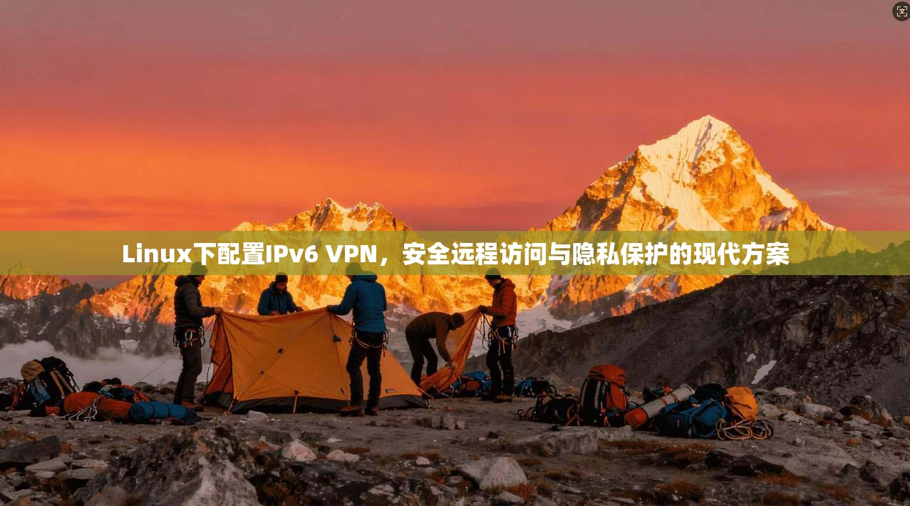 Linux下配置IPv6 VPN，安全远程访问与隐私保护的现代方案