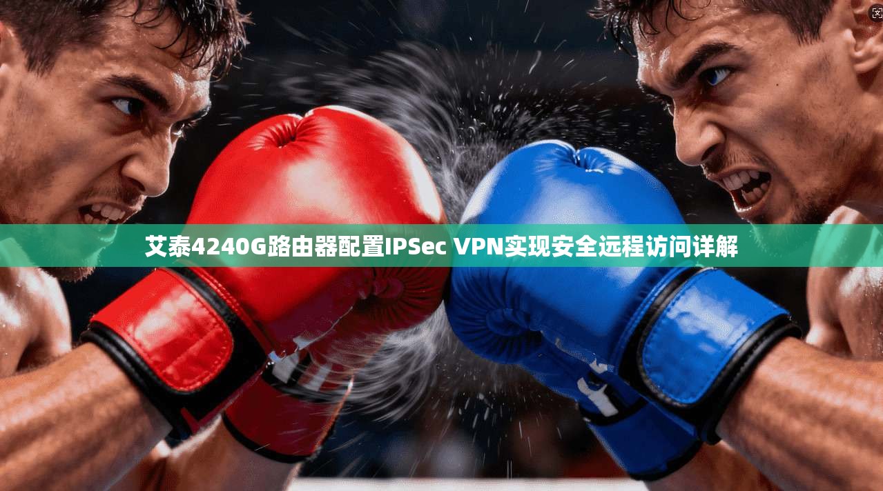 艾泰4240G路由器配置IPSec VPN实现安全远程访问详解