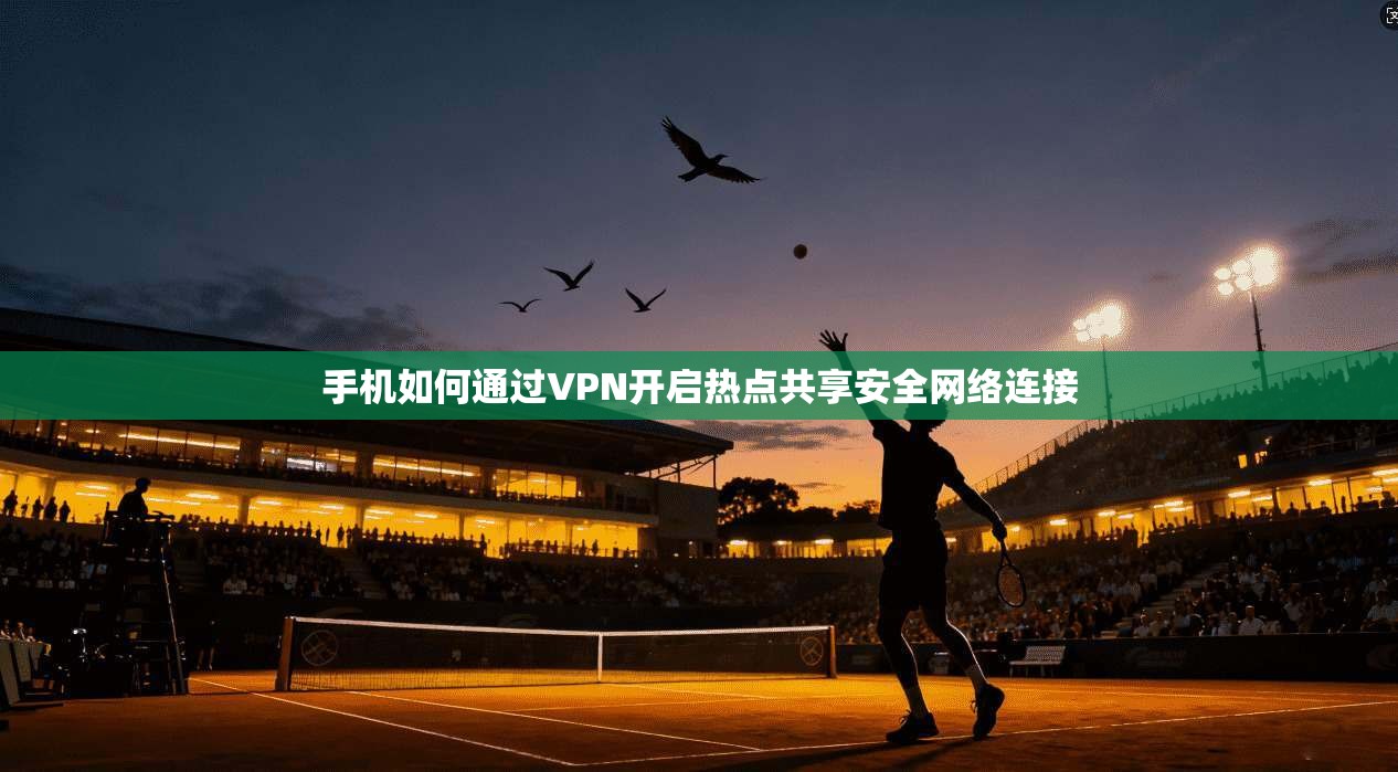 手机如何通过VPN开启热点共享安全网络连接