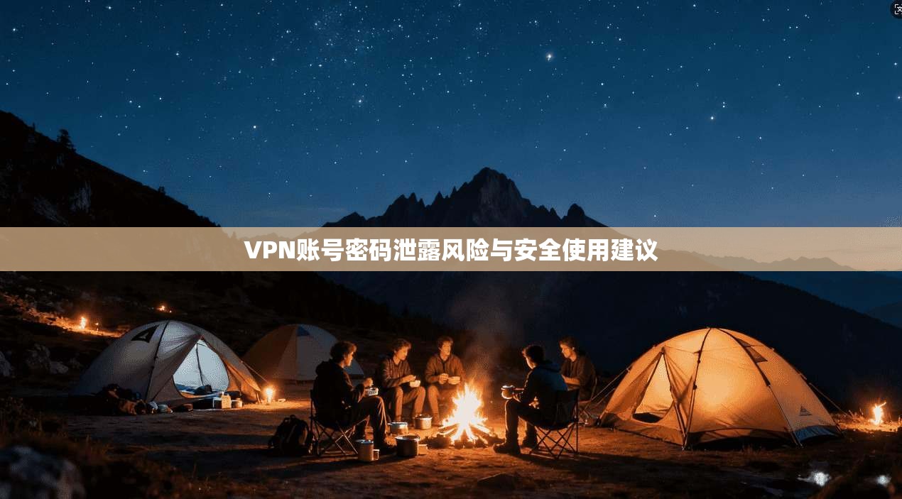 VPN账号密码泄露风险与安全使用建议