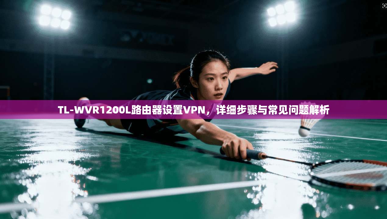 TL-WVR1200L路由器设置VPN，详细步骤与常见问题解析