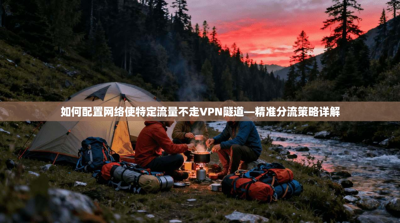 如何配置网络使特定流量不走VPN隧道—精准分流策略详解