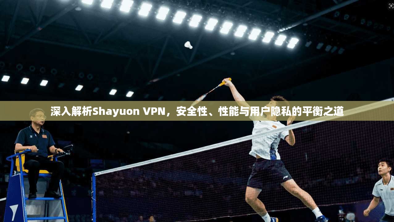 深入解析Shayuon VPN，安全性、性能与用户隐私的平衡之道