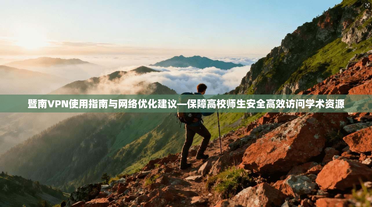 暨南VPN使用指南与网络优化建议—保障高校师生安全高效访问学术资源