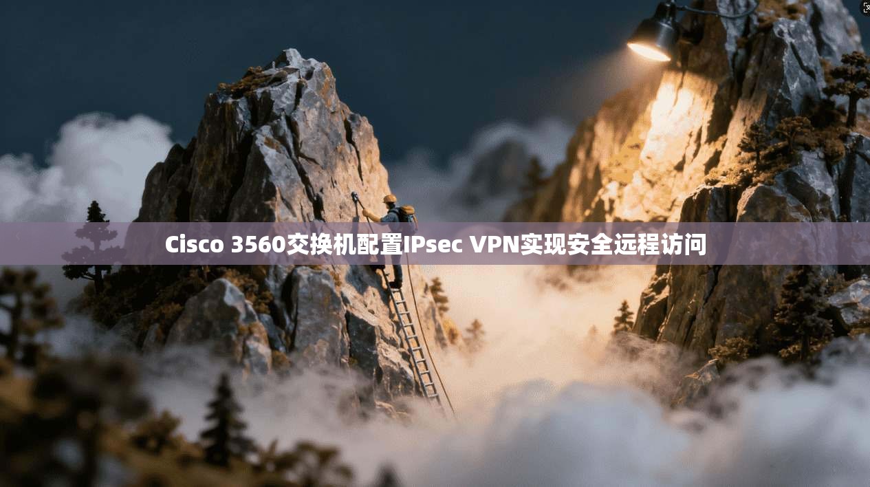 Cisco 3560交换机配置IPsec VPN实现安全远程访问