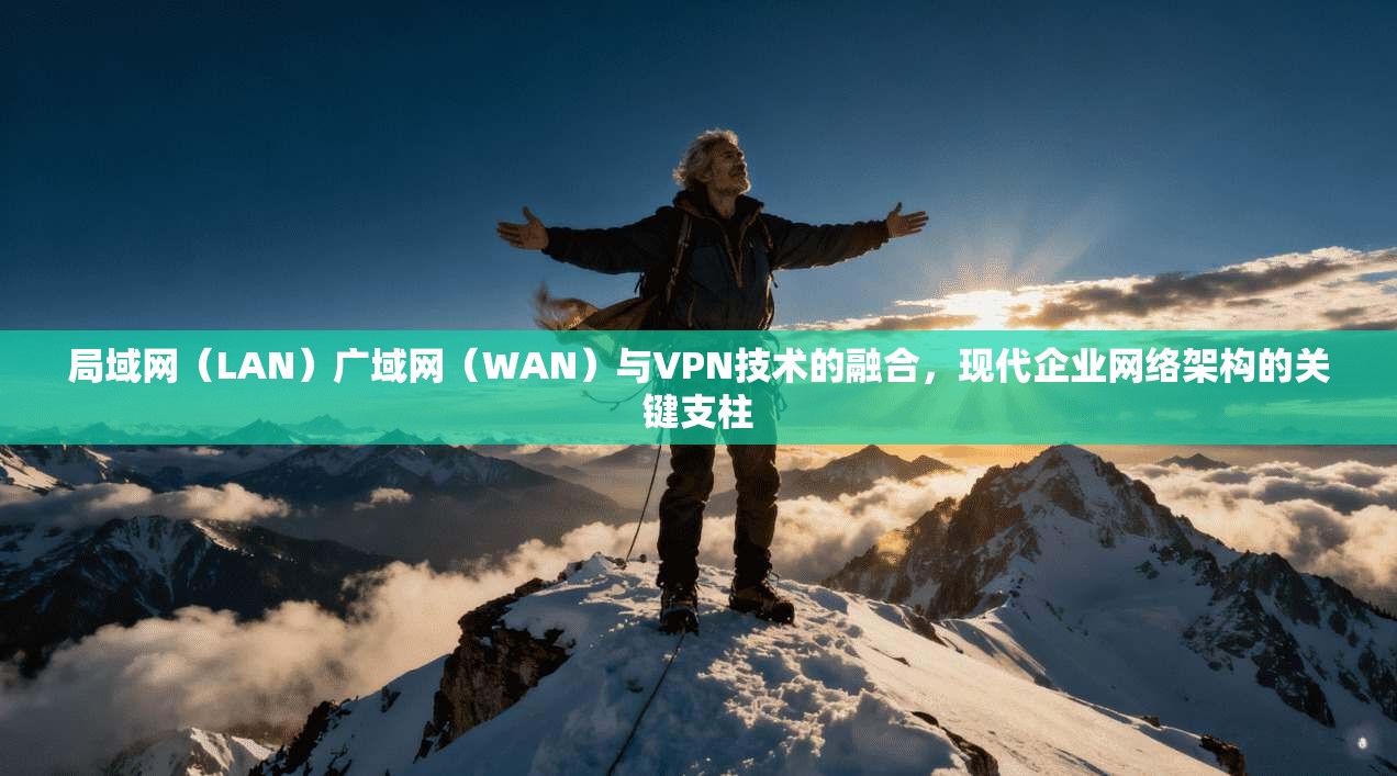 局域网（LAN）广域网（WAN）与VPN技术的融合，现代企业网络架构的关键支柱