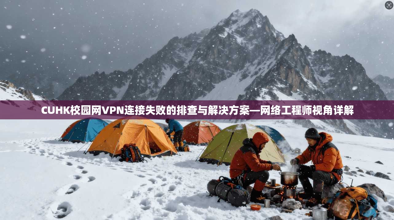 CUHK校园网VPN连接失败的排查与解决方案—网络工程师视角详解