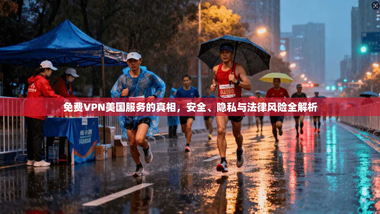 免费VPN美国服务的真相，安全、隐私与法律风险全解析