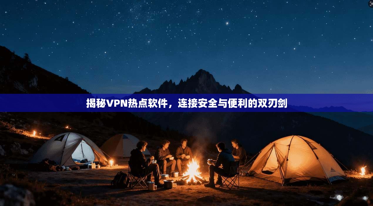 揭秘VPN热点软件，连接安全与便利的双刃剑