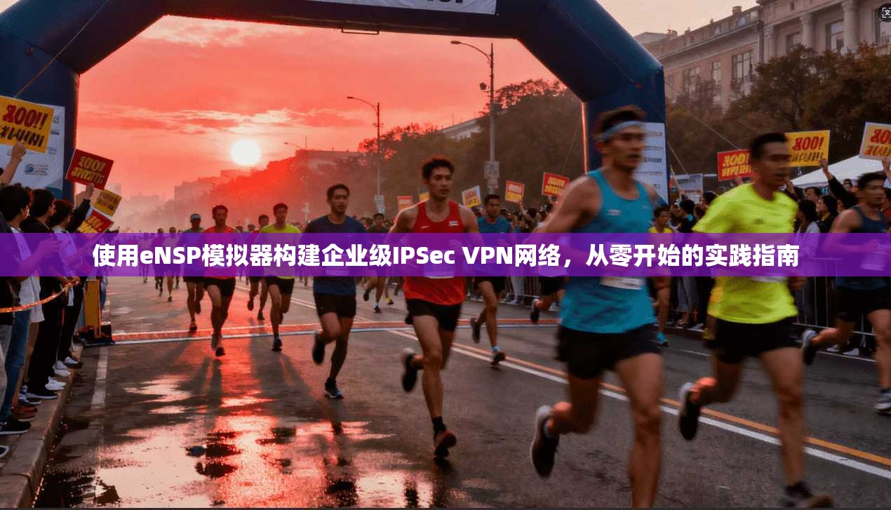 使用eNSP模拟器构建企业级IPSec VPN网络，从零开始的实践指南