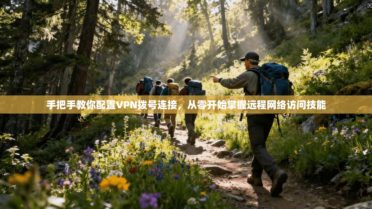 手把手教你配置VPN拨号连接，从零开始掌握远程网络访问技能